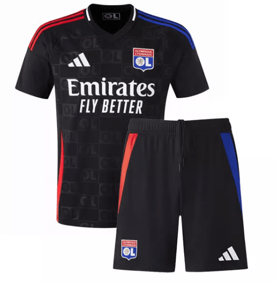 Olympique Lyon Away Kids Kit 24/25
