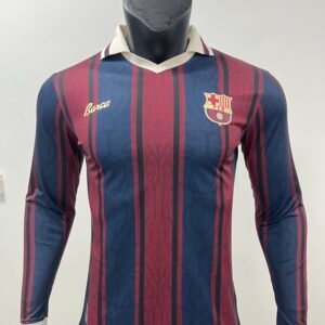 The FC Barcelona 2025/26 125th Anniversary Full Sleeve Player Version Jersey