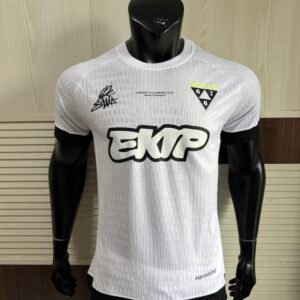 Ekip White Soccer Jersey 2025/26– Apeshit x La Secte 2018 Collaboration Shirt