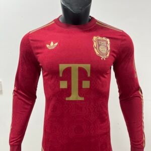 The Bayern Munich 2025/26 125th Anniversary Long Sleeve Jersey