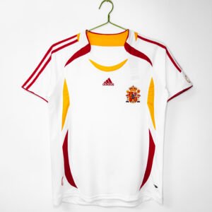 2006 Spain Away White Retro 8A12