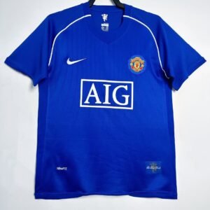 2007/08 Manchester United Goalkeeper Blue 11