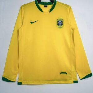2006 Brazil Home Long Sleeve 7