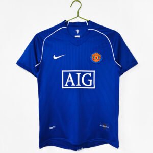 2007/08 Manchester United Goalkeeper Blue 5A13