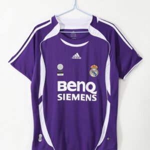 2006/07 Real Madrid CF Purple Away Retro Jersey #8 A9