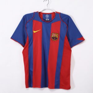 2004/05 FC Barcelona Home Retro Jersey #8 A9