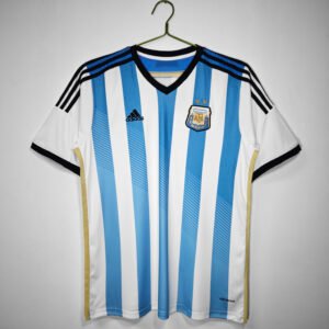 2014 Argentina national football team Home Retro Jersey #2 A10
