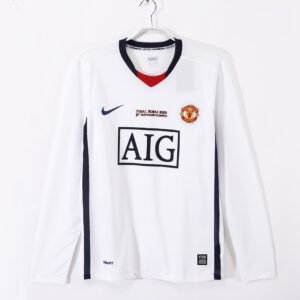 2008/09 Manchester United F.C. Away Champions League Jersey #3 B9
