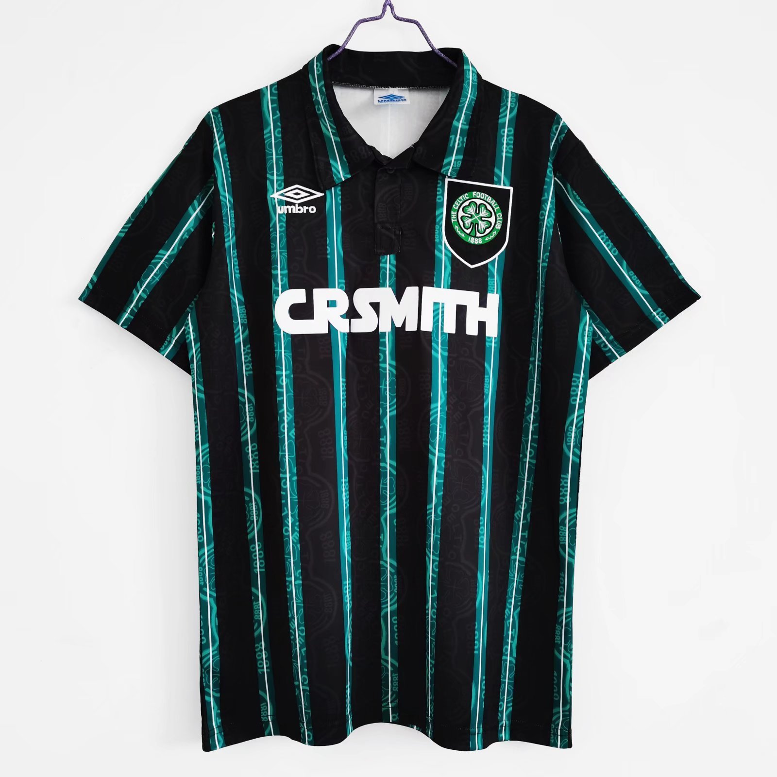 1992/93 Celtic F.C. Away Retro Jersey #8 A11