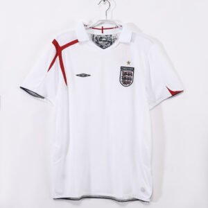 2006 England Home Retro Jersey #5 A10