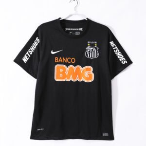 2012/13 Santos FC Black Jersey (No Shoulder Patch) #5 A1