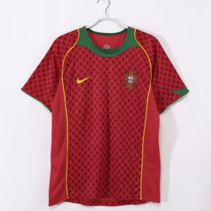 2004 Portugal Home Retro Jersey #5 A9