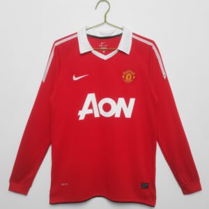 2010/11 Manchester United F.C. Home Retro Jersey #3 B12