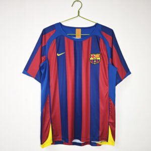 2005/06 FC Barcelona Home UEFA Champions League Jersey #5 A8