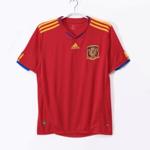2010 Spain Home Retro Jersey #8 A11