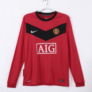 2010 Manchester United F.C. Home Retro Jersey #3 B9