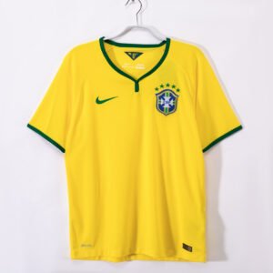2014 Brazil Home Retro Jersey #8 A11