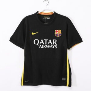 2013/14 FC Barcelona Second Away Black Retro Jersey #5 A12