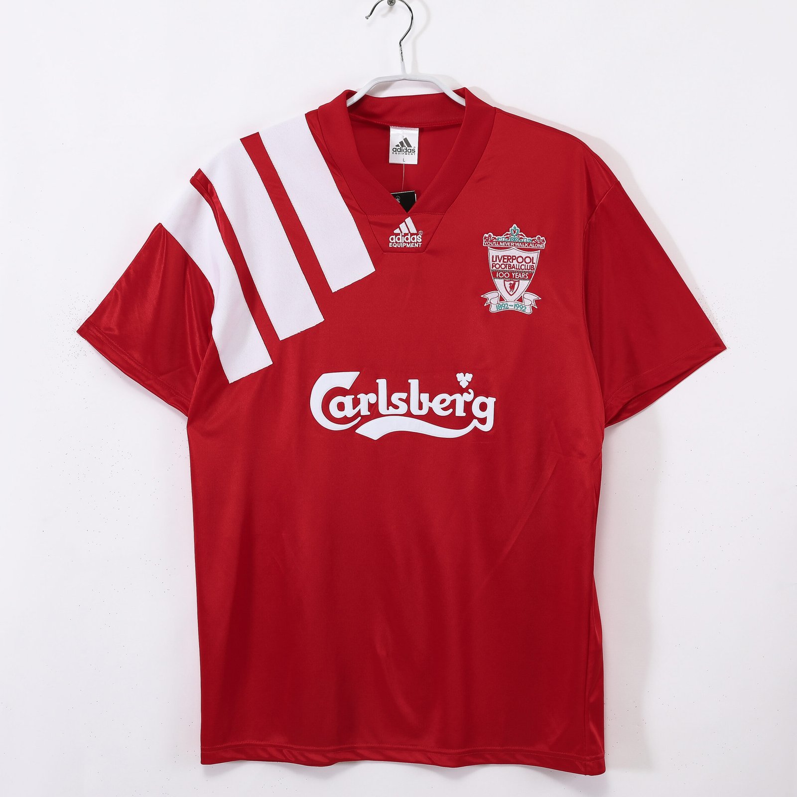 1992/93 Liverpool F.C. Home Jersey #0 B9