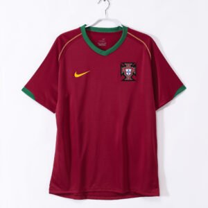 2006 Portugal national football team Home Retro Jersey #5 A9